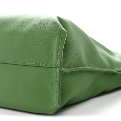 Loewe x SUNA FUJITA Nappa Bunny Mini Flamenco Knot Clutch Tropical Green 10 of 10
