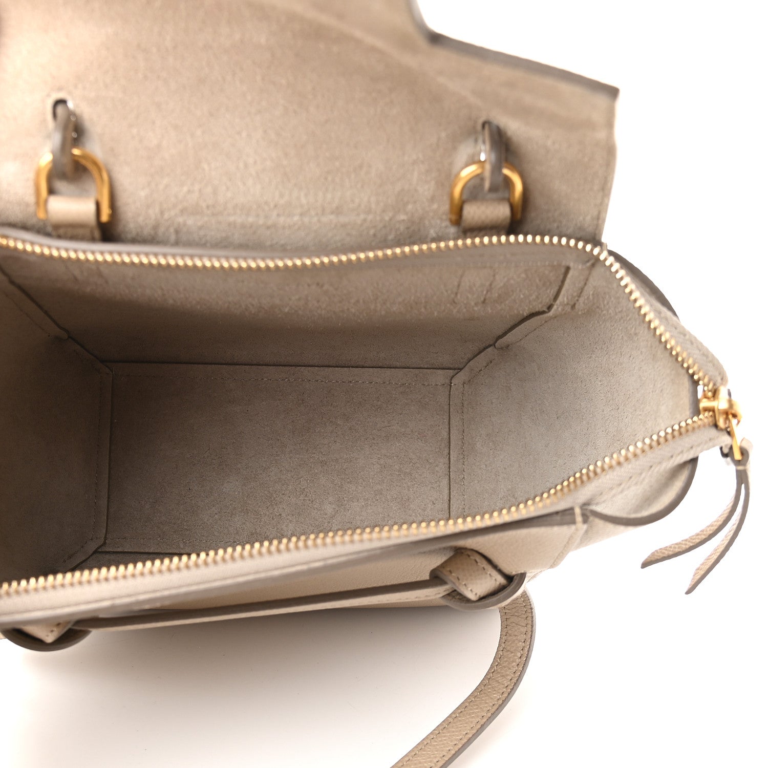 Celine Grained Calfskin Nano Belt Bag Light Taupe 5 of 10