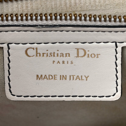 Christian Dior Calfskin D Fence Saddle Bag Latte 5 of 12
