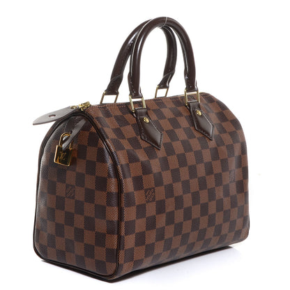 Louis Vuitton Damier Ebene Speedy 25 3 of 8