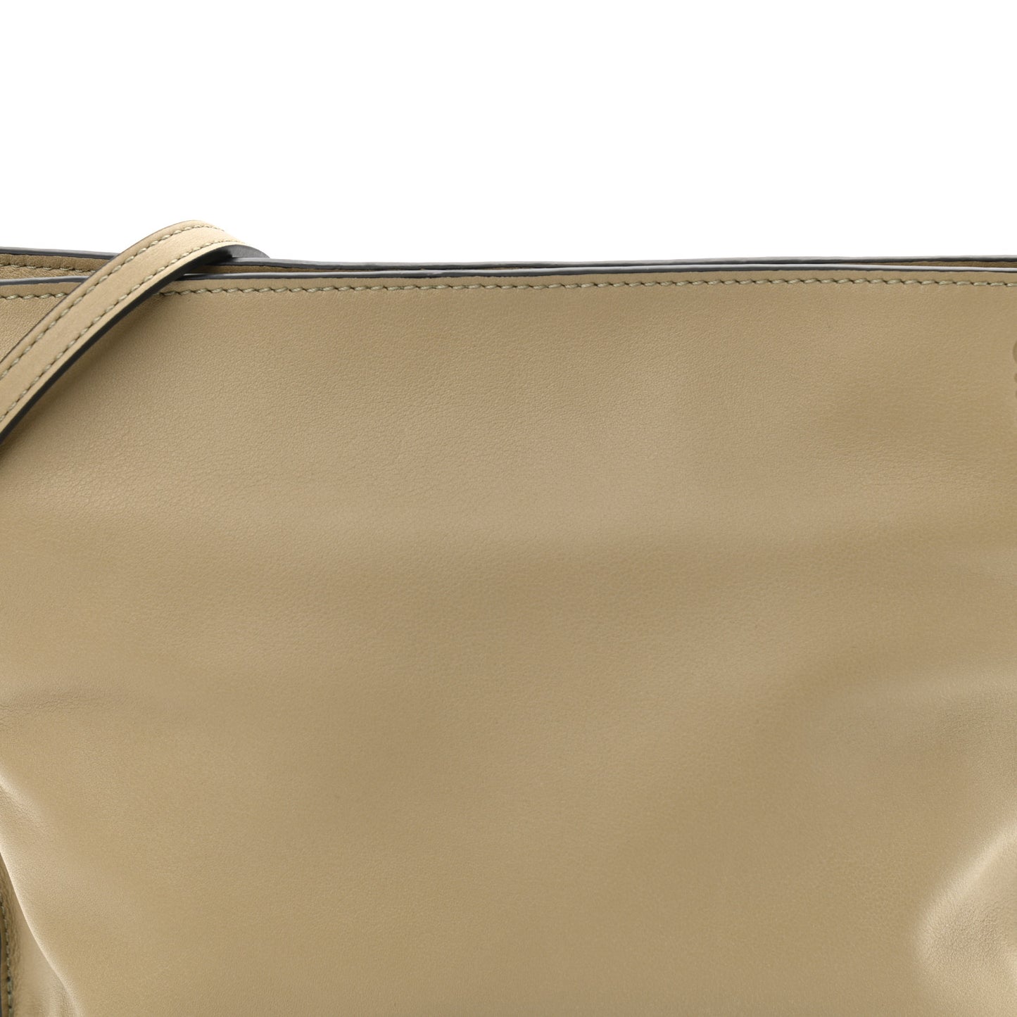 Calfskin Mini Flamenco Knot Clutch Clay Green