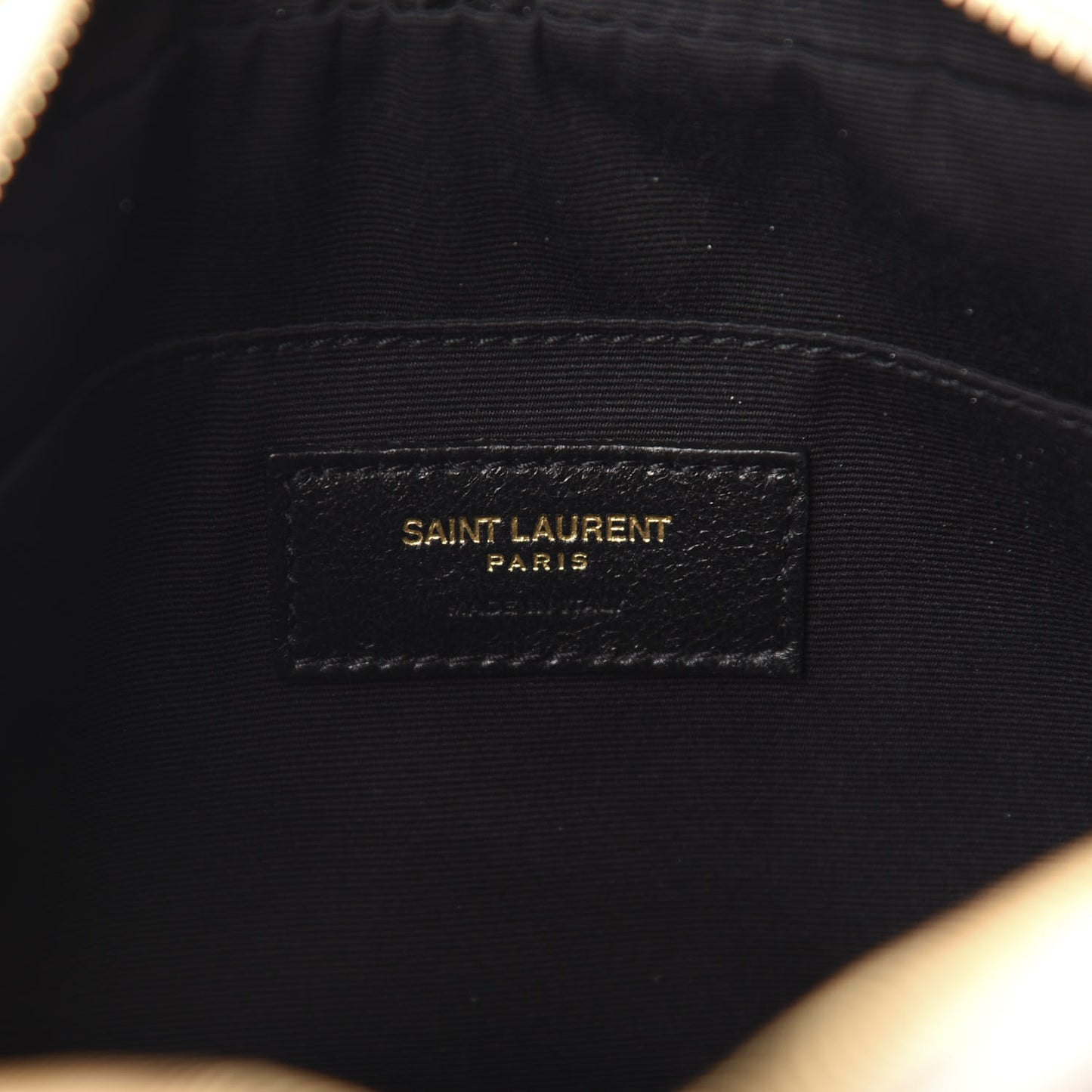 Calfskin Matelasse Monogram Lou Camera Bag Crema Soft