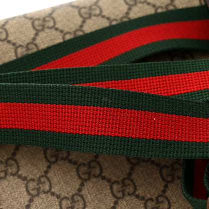 Gucci GG Supreme Monogram Neo Vintage Web Belt Bag Brown 12 of 12