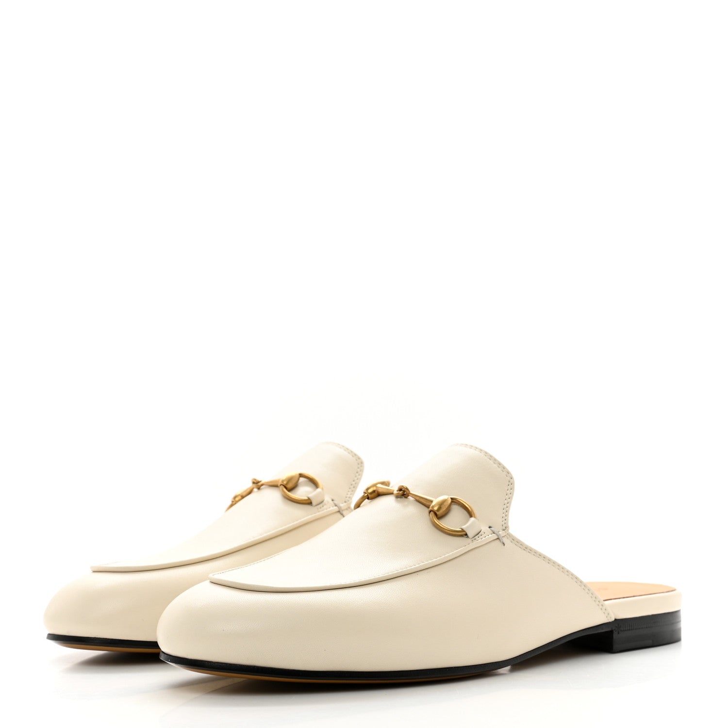 Gucci Malaga Kid Womens Princetown Slippers 39 Mystic White 3 of 8
