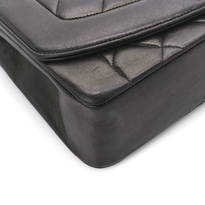 Chanel Lambskin Quilted Medium Single Flap Black 10 of 11
