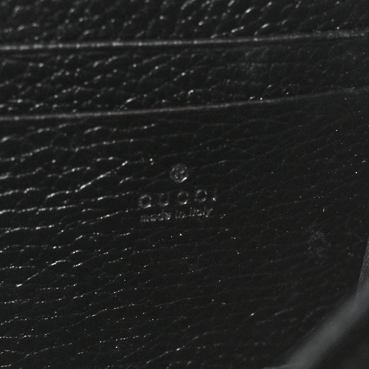 Calfskin Mini Dionysus Chain Wallet Black