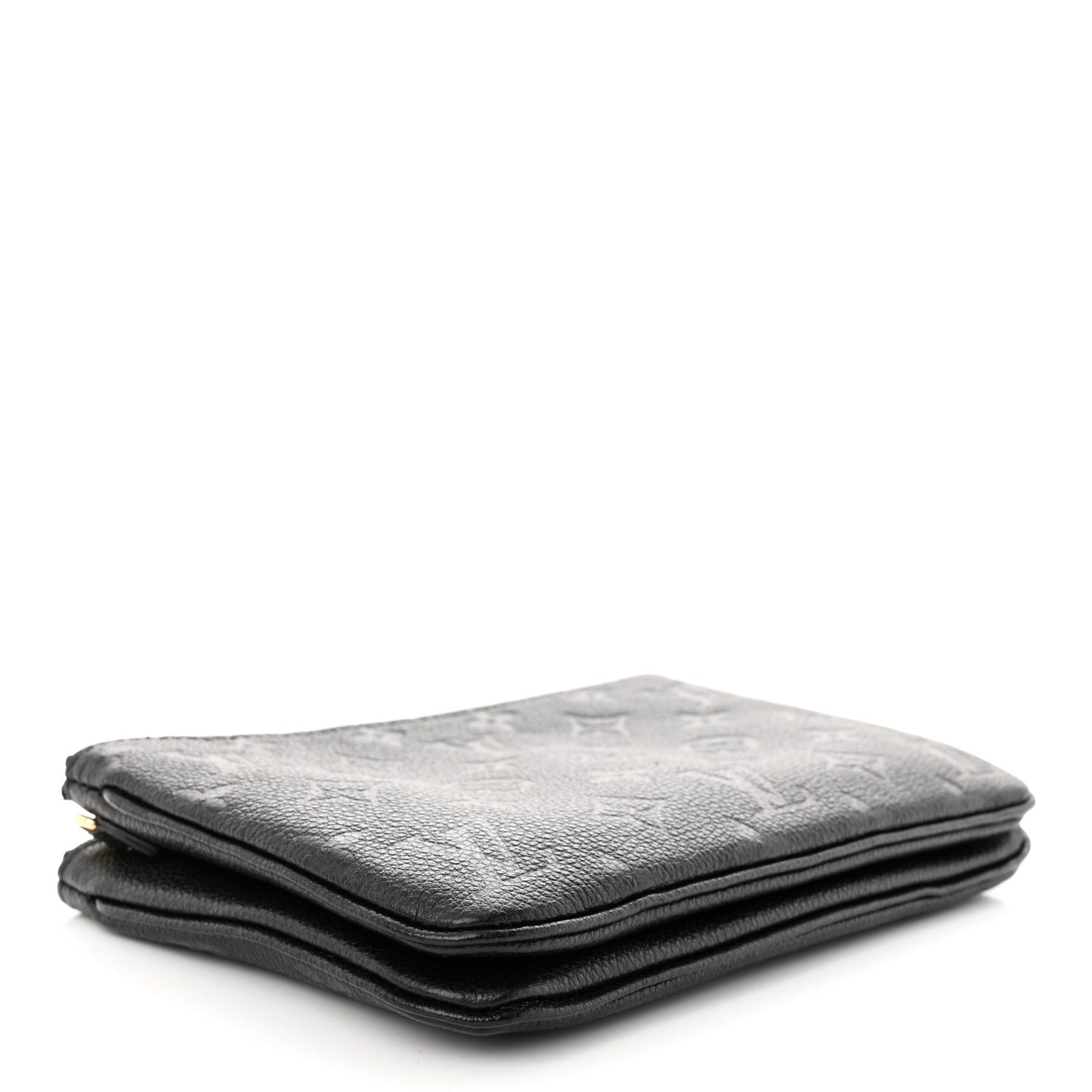 Empreinte Double Zip Pochette Black