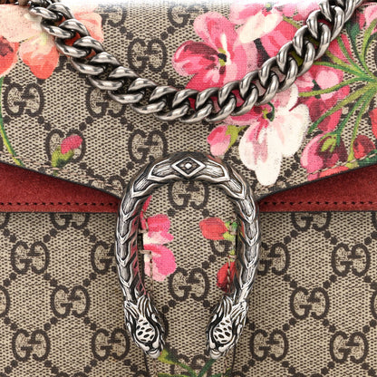 Gucci GG Supreme Monogram Blooms Mini Dionysus Shoulder Bag Beige Multicolor Dry Rose 8 of 12