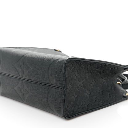 Louis Vuitton Empreinte Monogram Giant Onthego PM Black 10 of 10