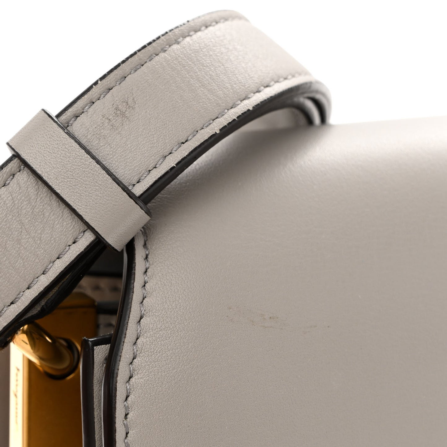 Calfskin Joanne Crossbody Pale Grey