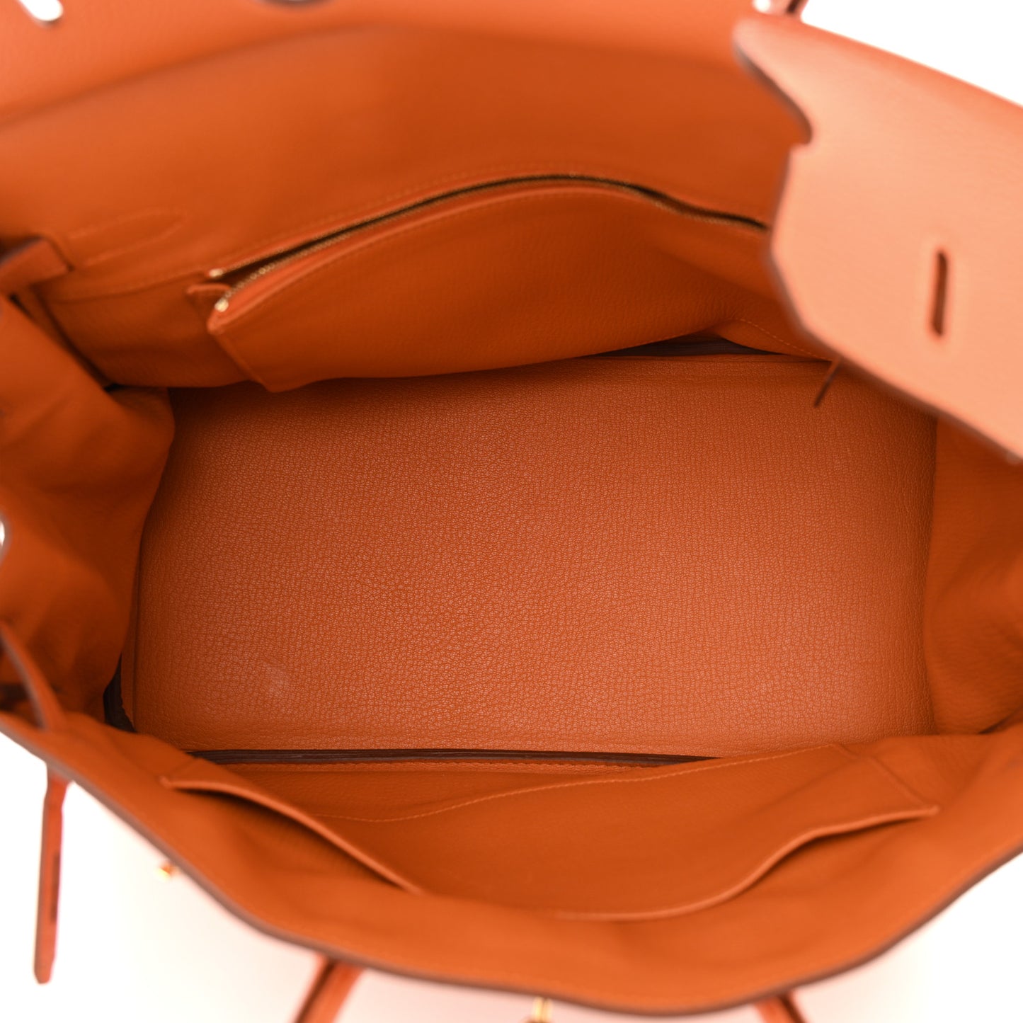 Togo Birkin 35 Orange