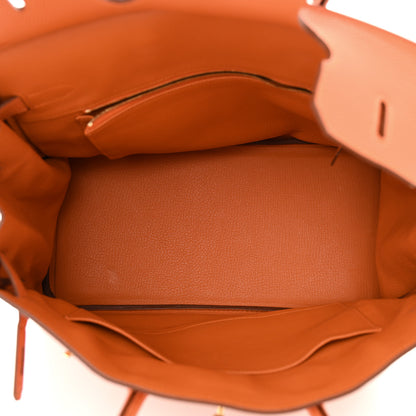 Hermes Togo Birkin 35 Orange 5 of 14