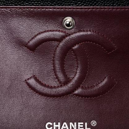 Chanel Caviar Quilted Medium Double Flap Black 10 of 10