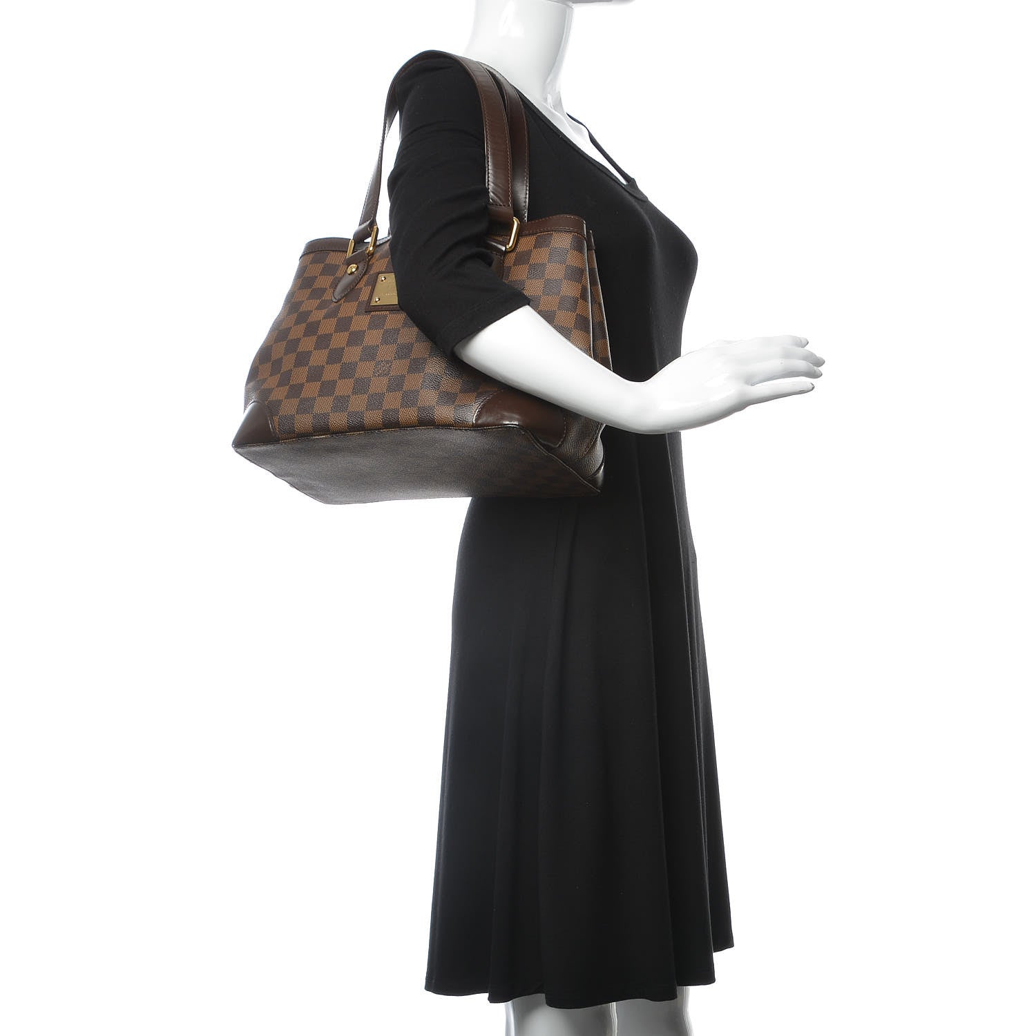 Louis Vuitton Damier Ebene Hampstead PM 2 of 14