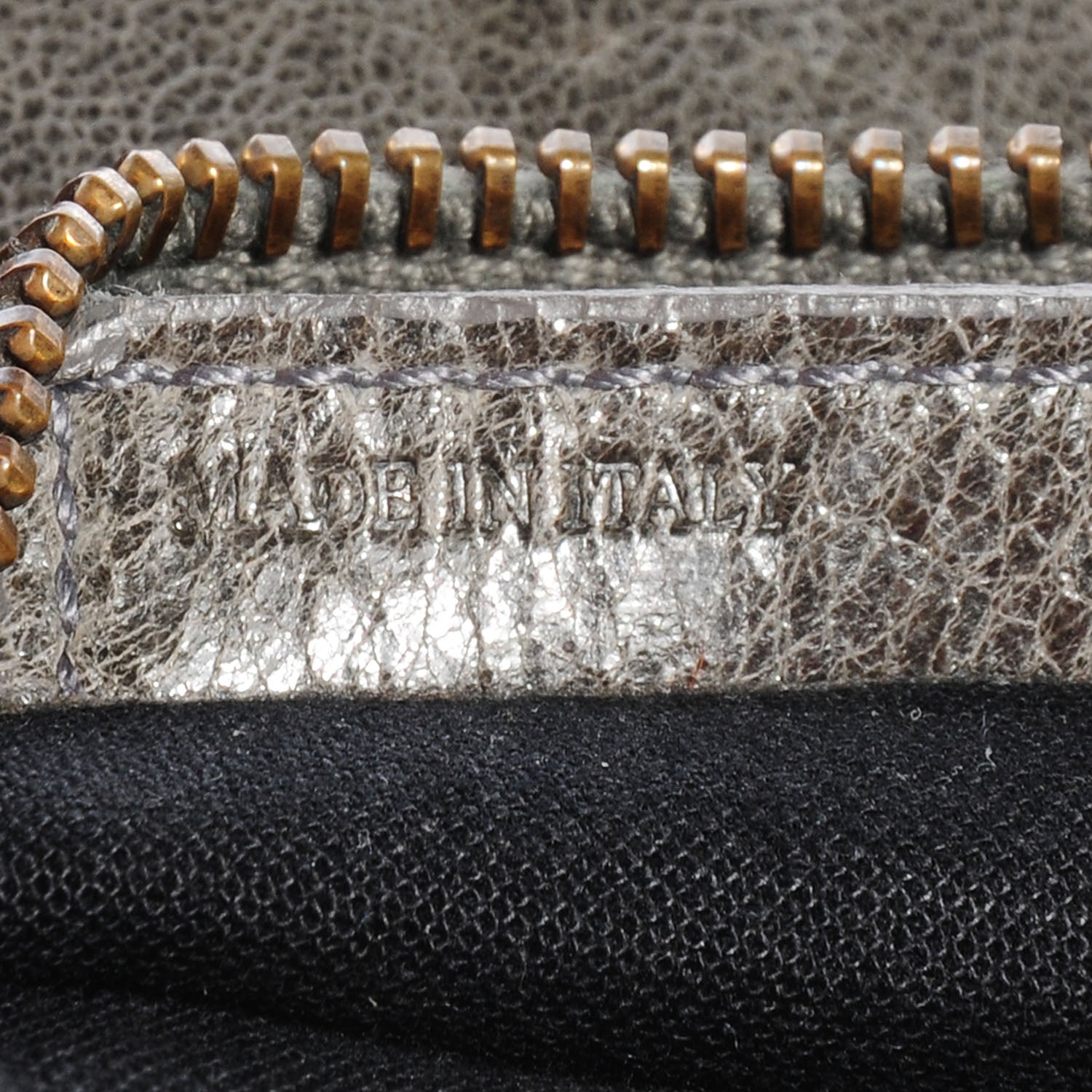 Balenciaga Chevre Porte-Monnaie Coin Purse Grey 9 of 10