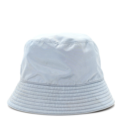 Prada Re-Nylon Metal Triangle Logo Womens Bucket Hat Astrale 4 of 9