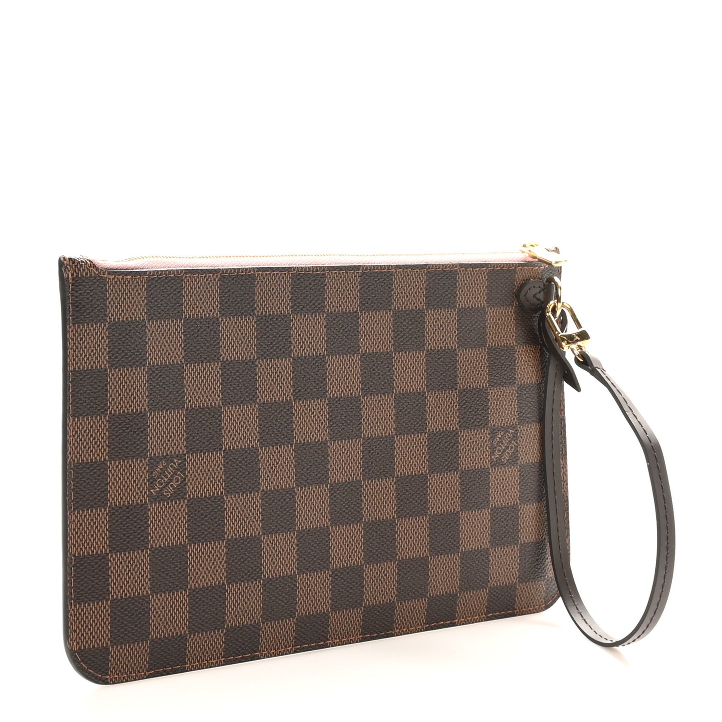Damier Ebene Neverfull MM GM Pochette Rose Ballerine