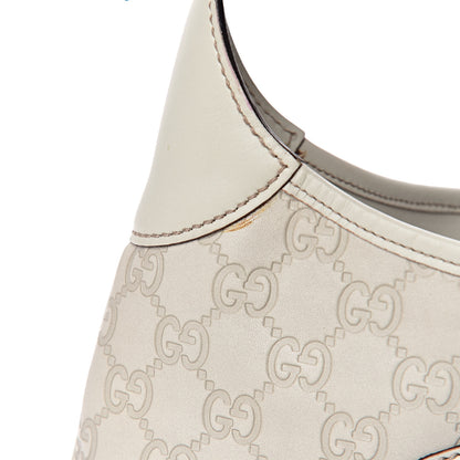 Gucci Guccissima Punch Hobo Off White 13 of 20