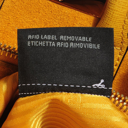 Fendi Vitello Elite Regular 2Jours Tote Yellow Chantilly 11 of 12