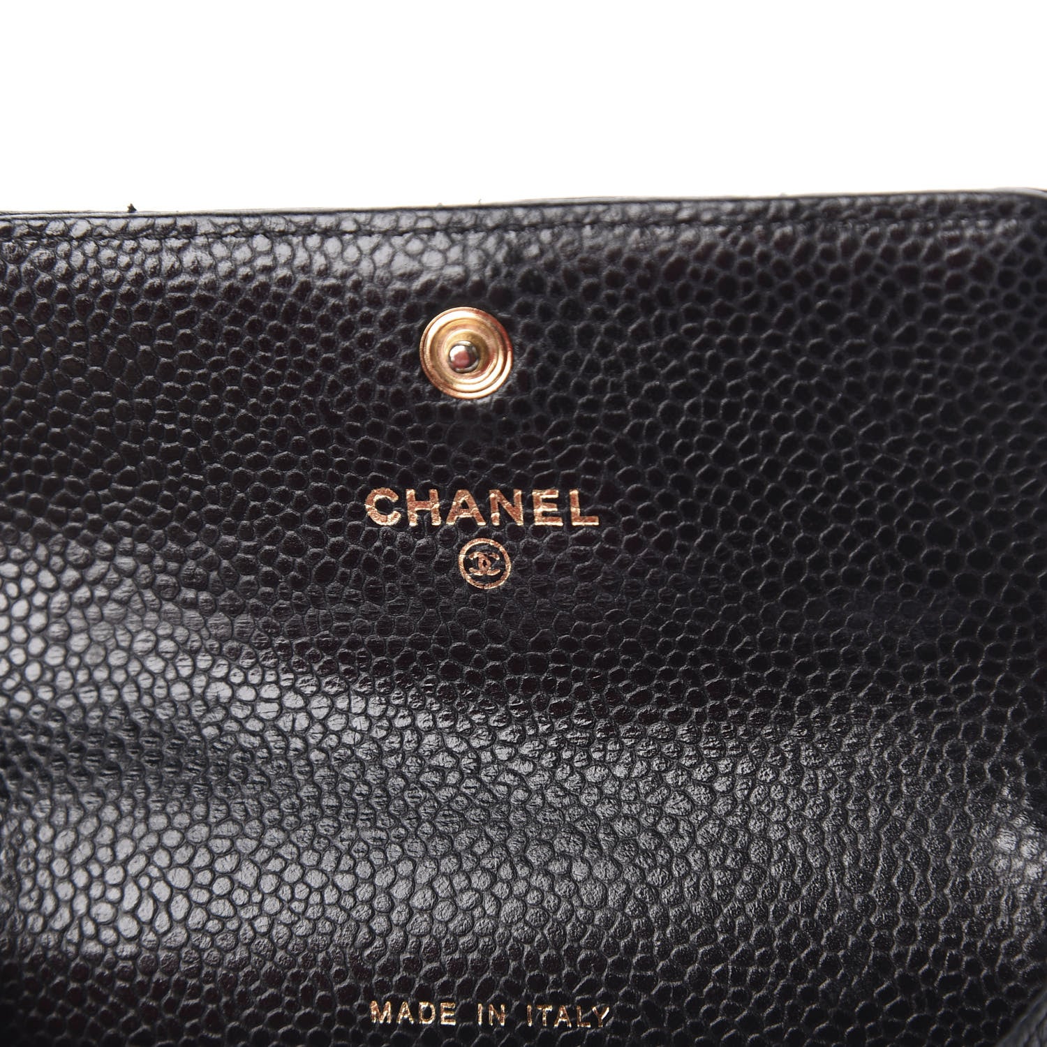Chanel Caviar Quilted Flap Card Holder Black 8 of 11