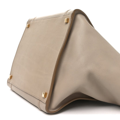 Celine Supple Calfskin Medium Phantom Luggage Beige 10 of 10