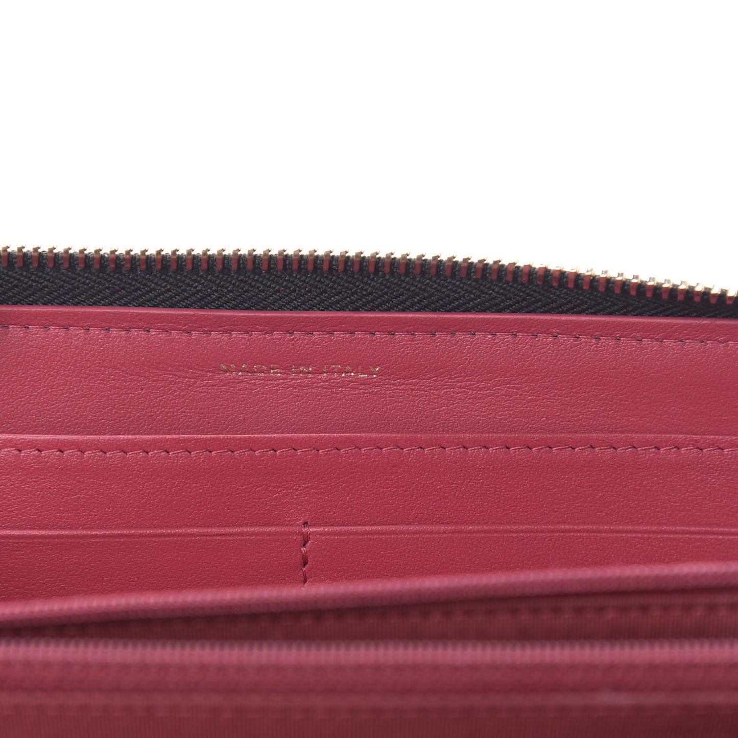 Lambskin Quilted 19 Zipped Wallet Black