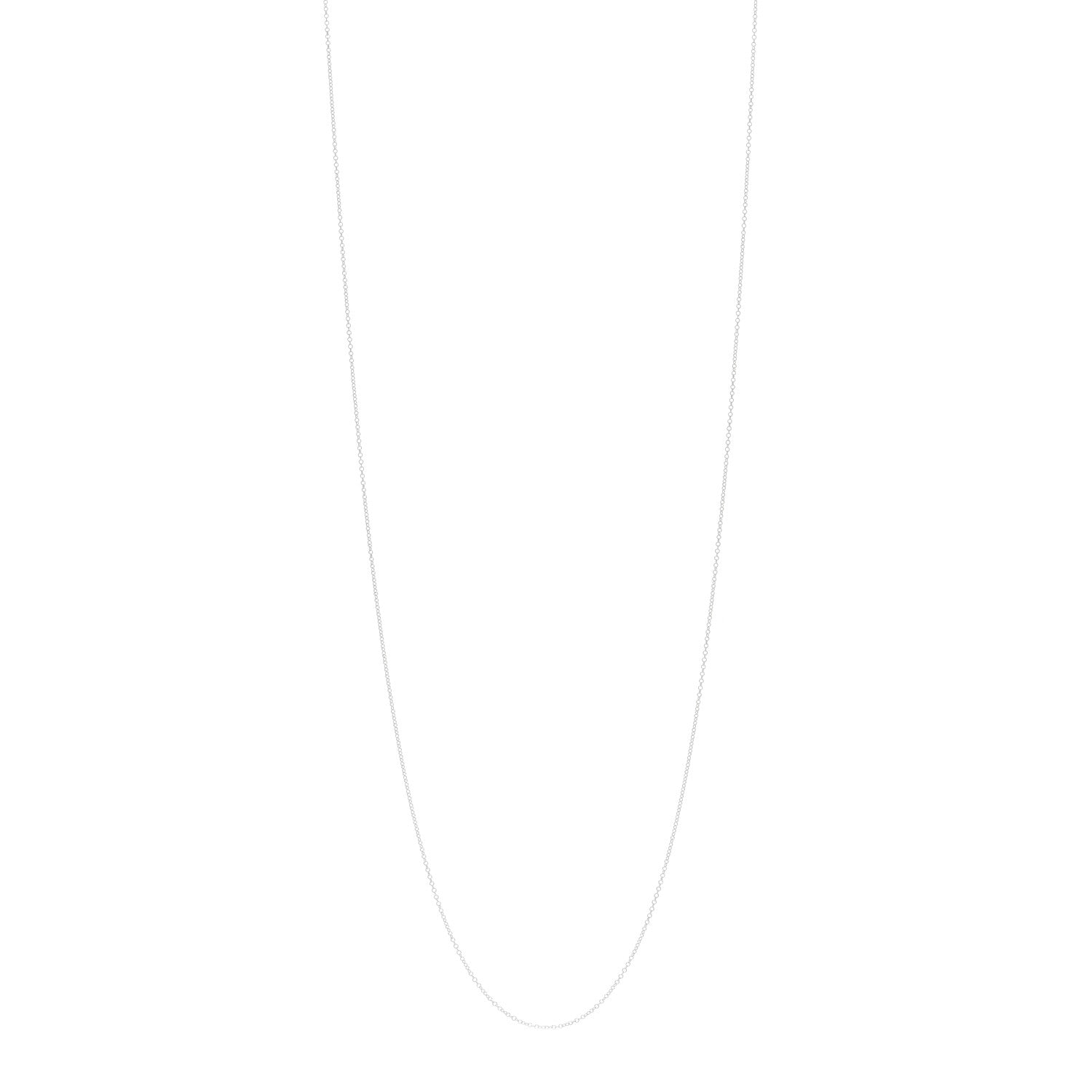 Tiffany Sterling Silver Chain Necklace 24" 1 of 3