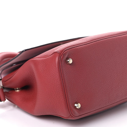 Christian Dior Bullcalf Small Be Dior Flap Red 6 of 7
