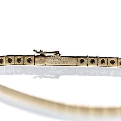 Cartier 18K Yellow Gold Lanieres Bracelet 16 4 of 4