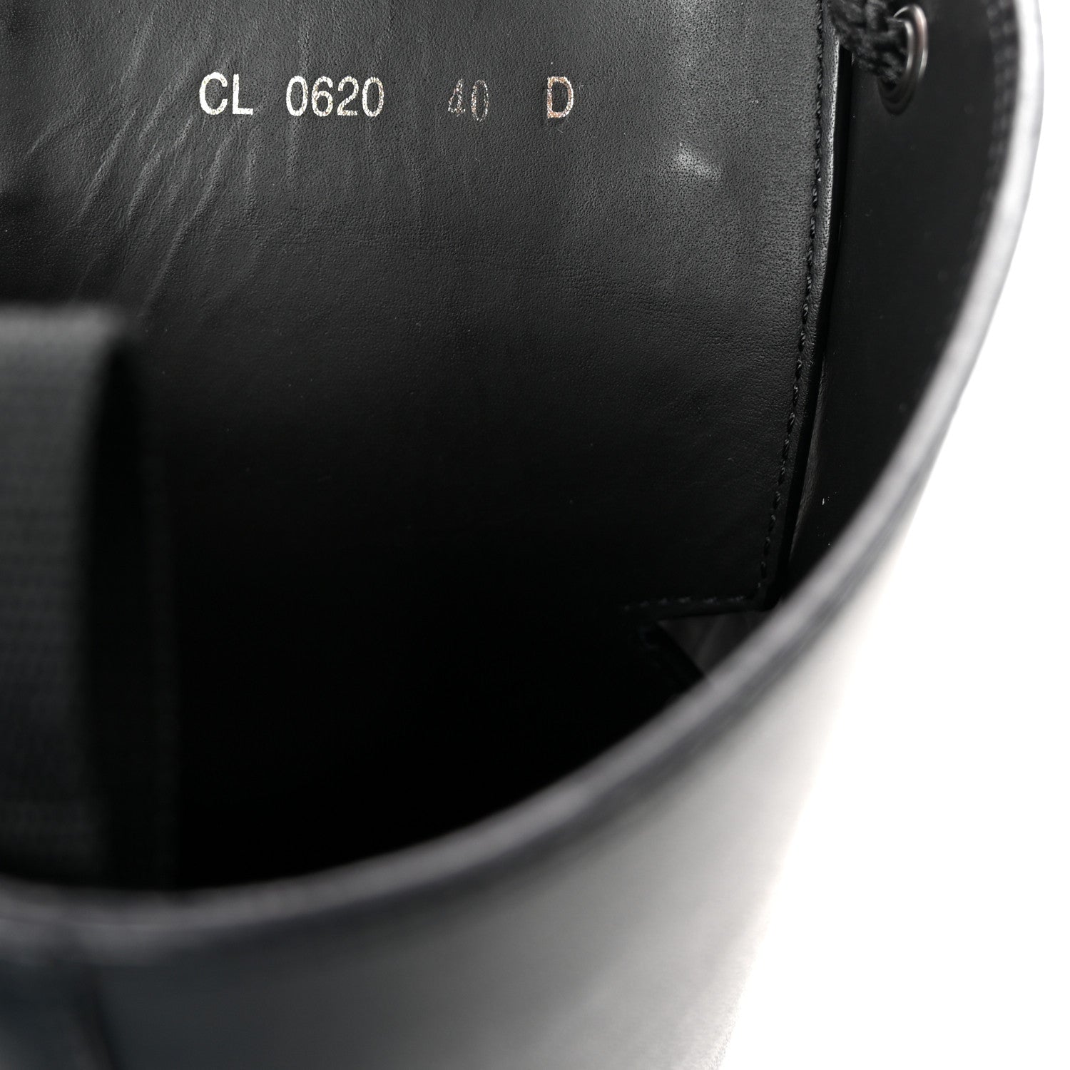 Christian Dior Calfskin Rubber DiorIron Boots 40 Black 9 of 9