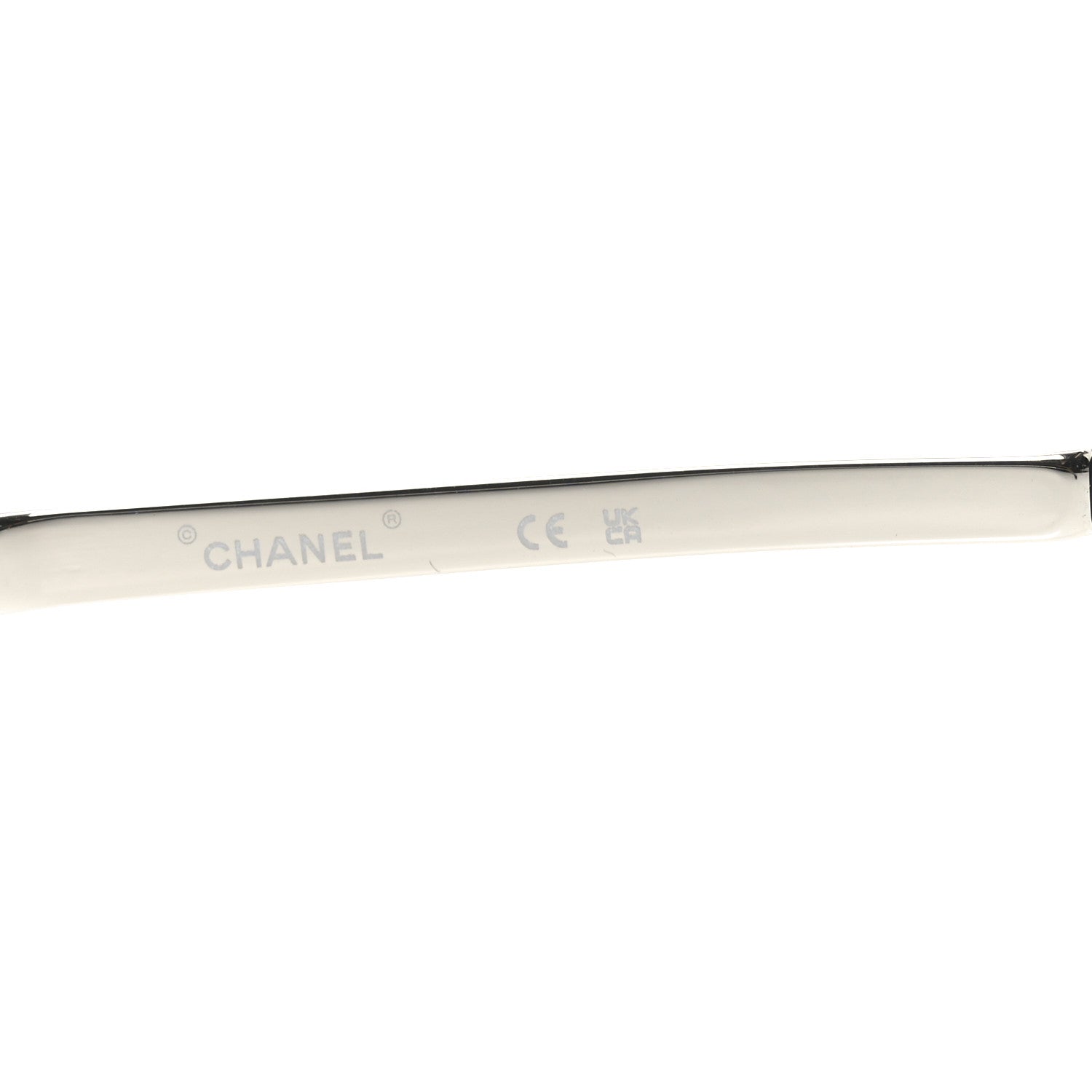 Chanel Metal Crystal CC Oval Sunglasses 71560 Black 1760358