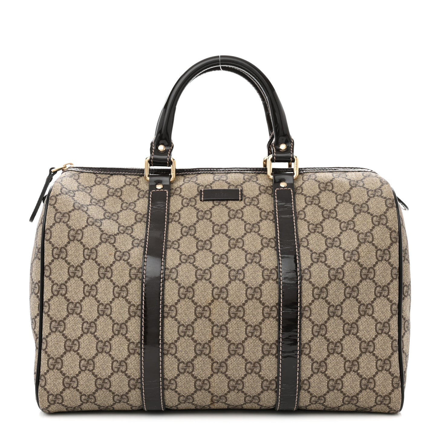 GG Plus Monogram Medium Joy Boston Dark Brown
