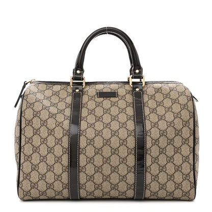 Gucci GG Plus Monogram Medium Joy Boston Dark Brown 1 of 11
