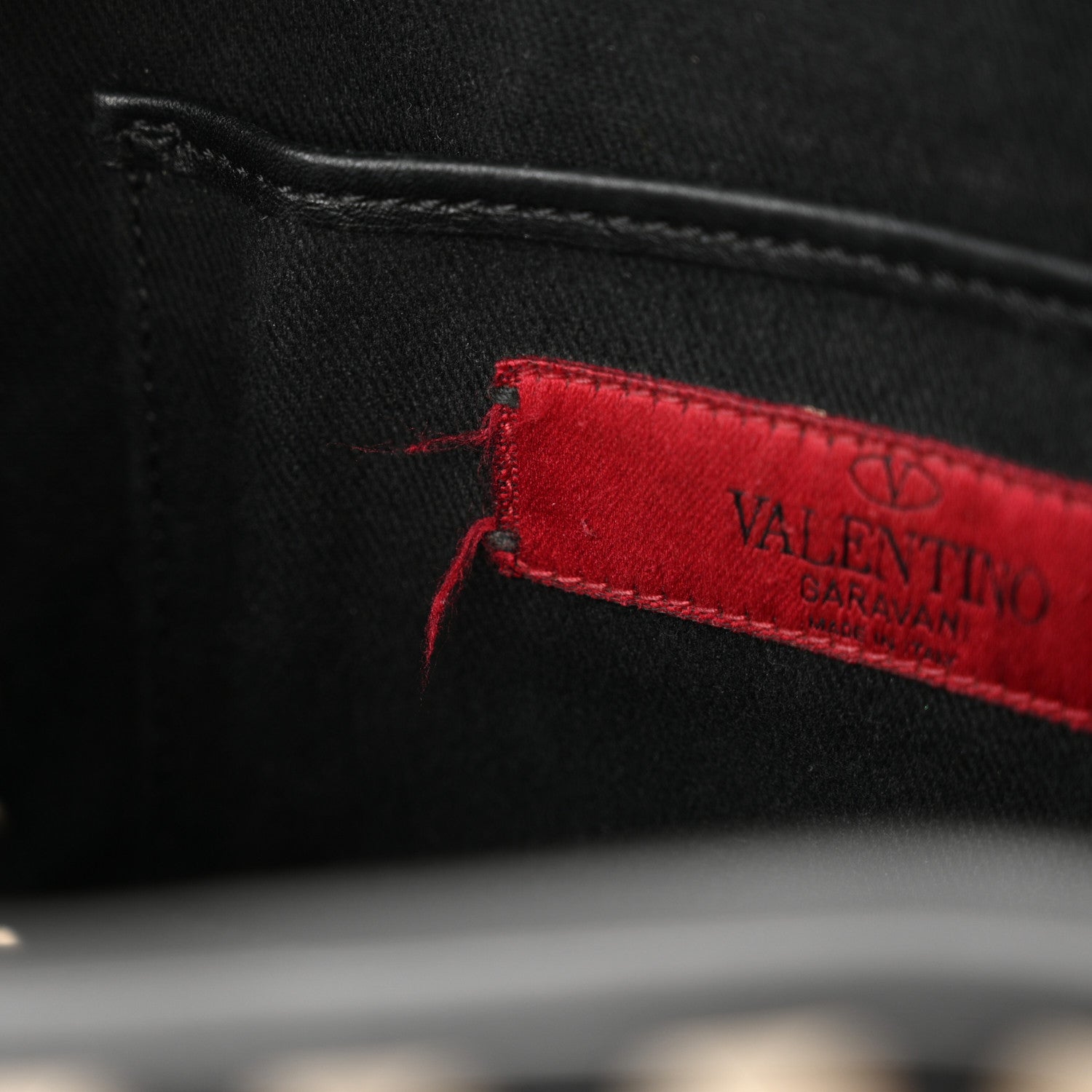 Valentino Garavani Calfskin Rockstud Camera Crossbody Bag Black 9 of 12