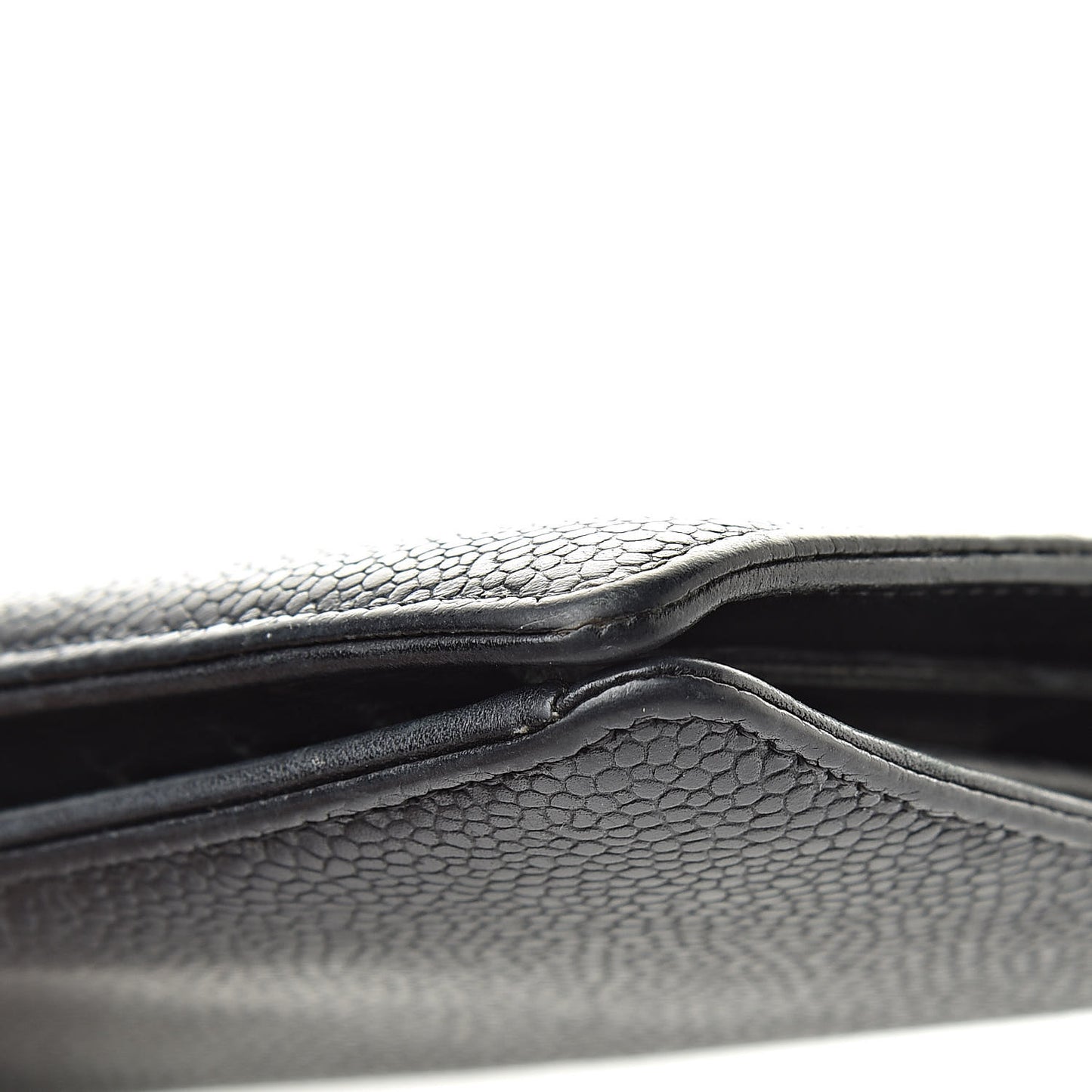 Caviar Timeless CC Yen Wallet Black