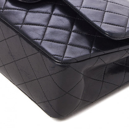 Chanel Lambskin Quilted Medium Double Flap Black 5 of 9