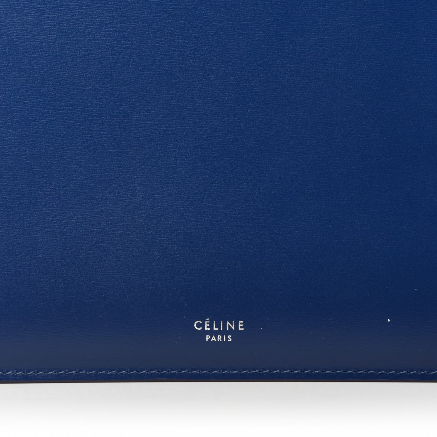 Patina Box Calfskin Medium Clasp Bag Lazuli