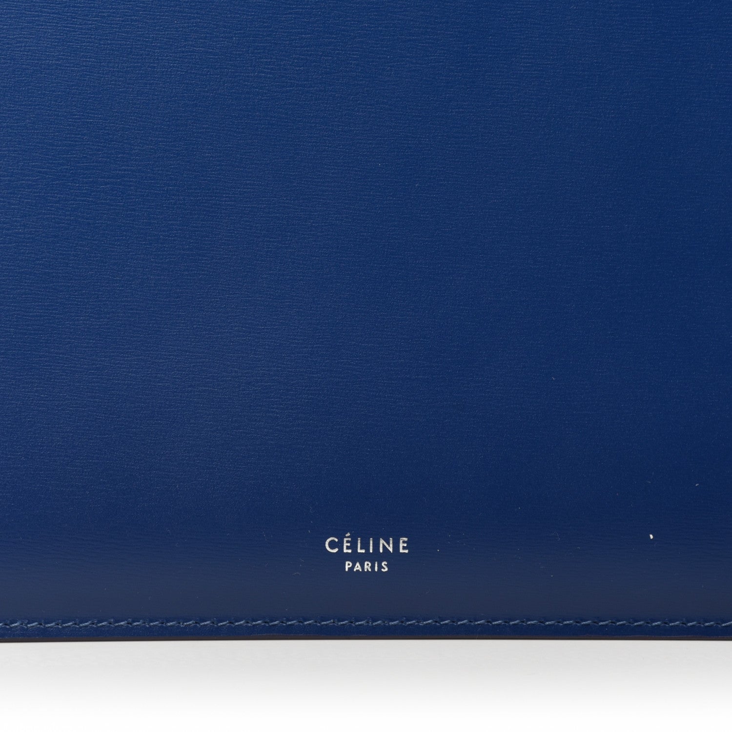 Celine Patina Box Calfskin Medium Clasp Bag Lazuli 8 of 10
