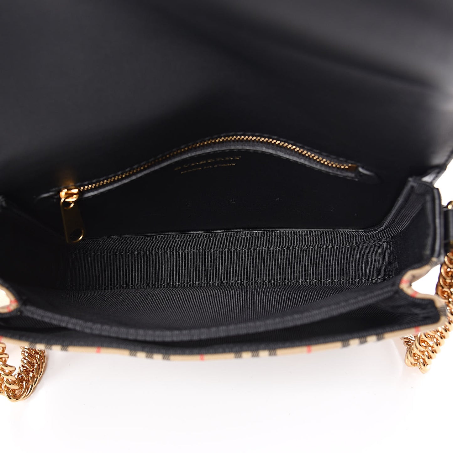 Smooth Calfskin 1983 Knight Check Link Shoulder Bag Black