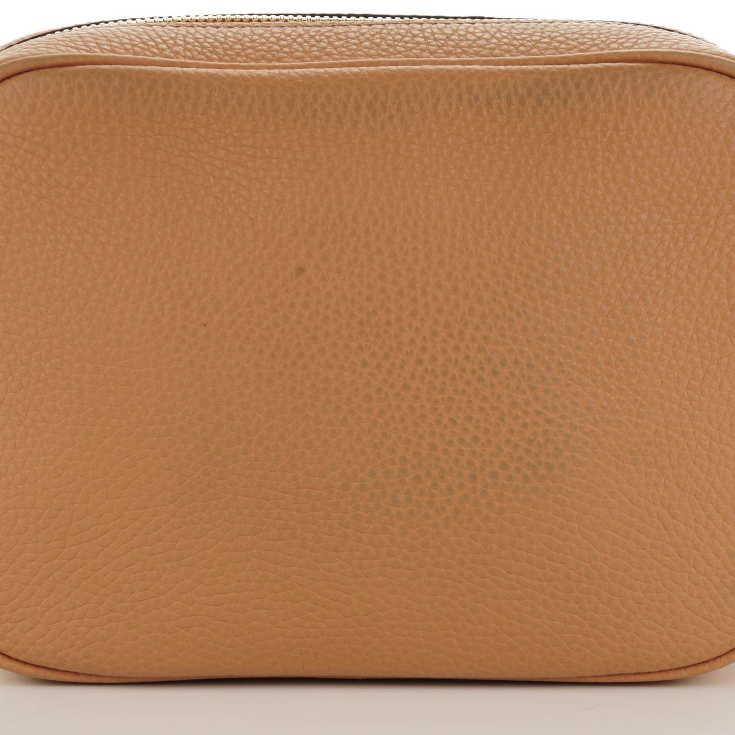 Pebbled Calfskin Small Soho Disco Bag Rose Beige