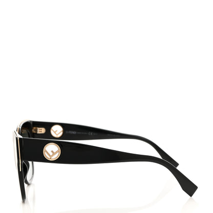 Fendi Acetate F is Fendi Sunglasses FF 0359/G/S Black 3 of 7
