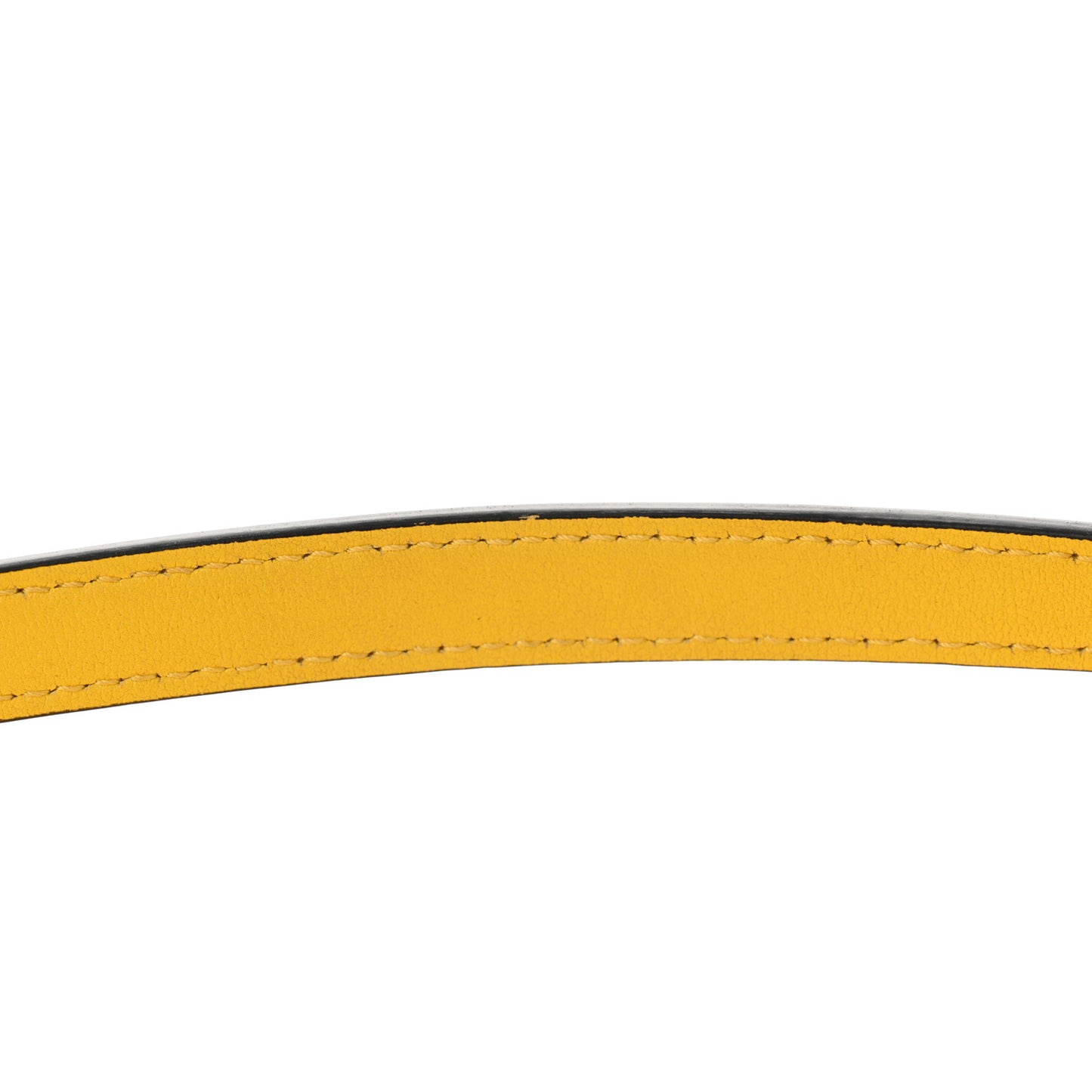 Calfskin Vlogo Loco Shoulder Bag Bright Lemon