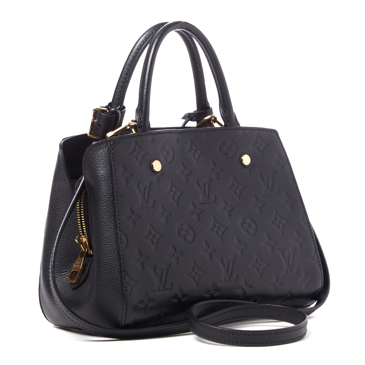 Louis Vuitton Empreinte Montaigne BB Black 2 of 7