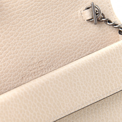 Gucci Dollar Calfskin Crystal Super Mini Dionysus Shoulder Bag Mystic White Black Diamond 8 of 9