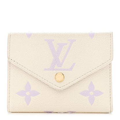 Louis Vuitton Empreinte Monogram Giant Victorine Wallet Latte Bubble Tea 1 of 7