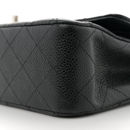 Chanel Caviar Quilted Medium Double Flap Black 10 of 13