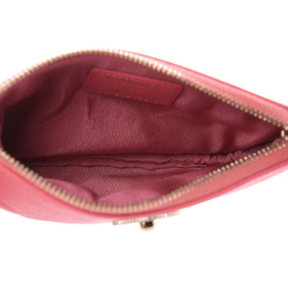 Chanel Caviar Quilted Small Vintage Mademoiselle Cosmetic Case Pink 5 of 8