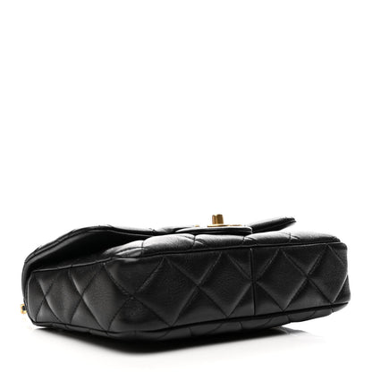 Chanel Lambskin Quilted Mini Flap Black 4 of 10