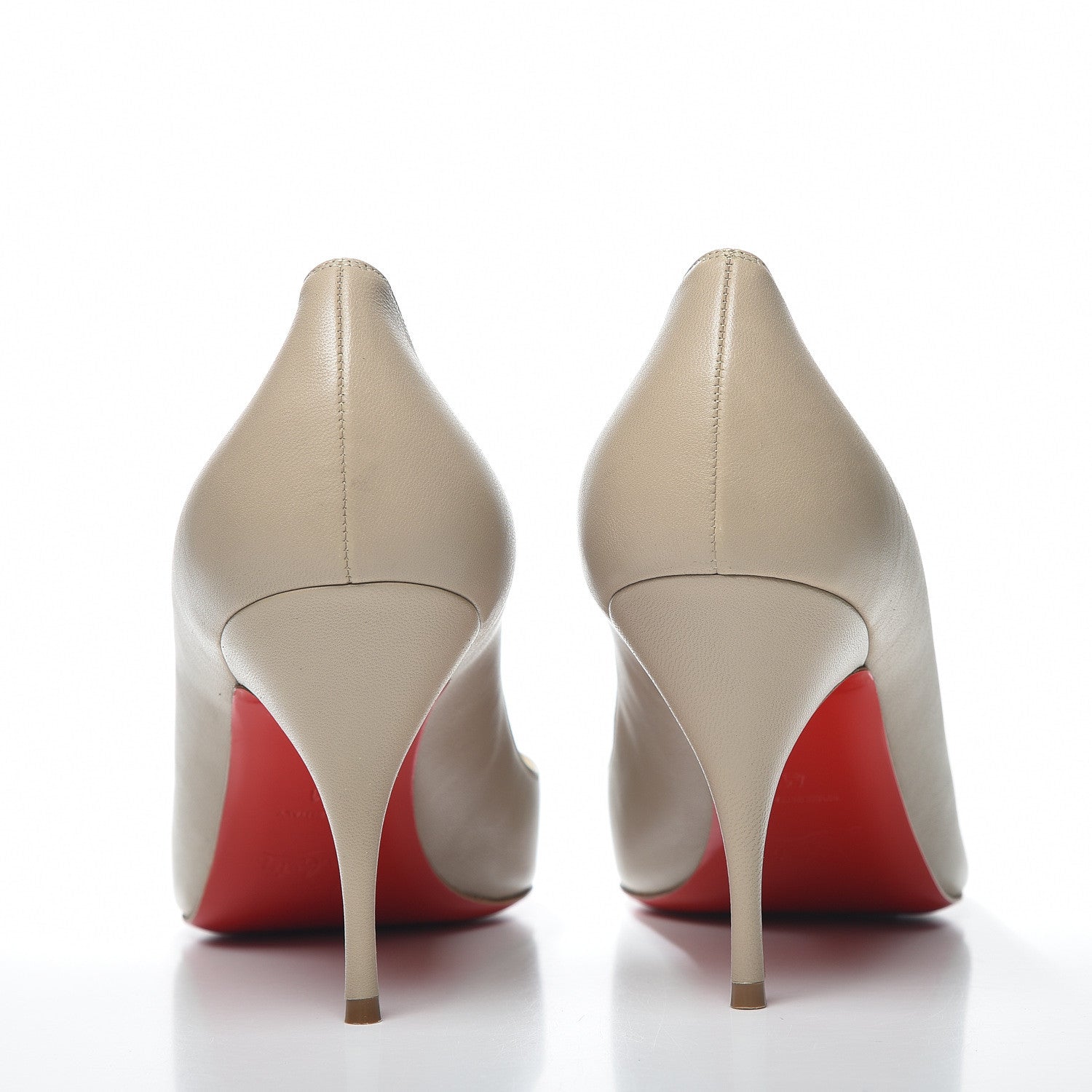Christian Louboutin Nappa Clare 80 Pumps 41 Taupe 4 of 11