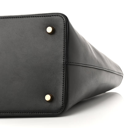 Celine Supple Calfskin Medium Conti Black 10 of 11